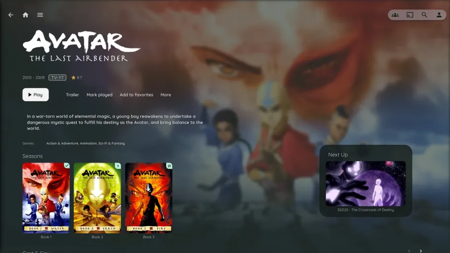 Avatar Menu