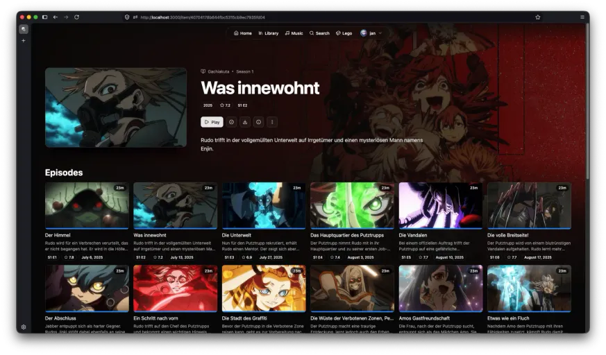 Episode · Web