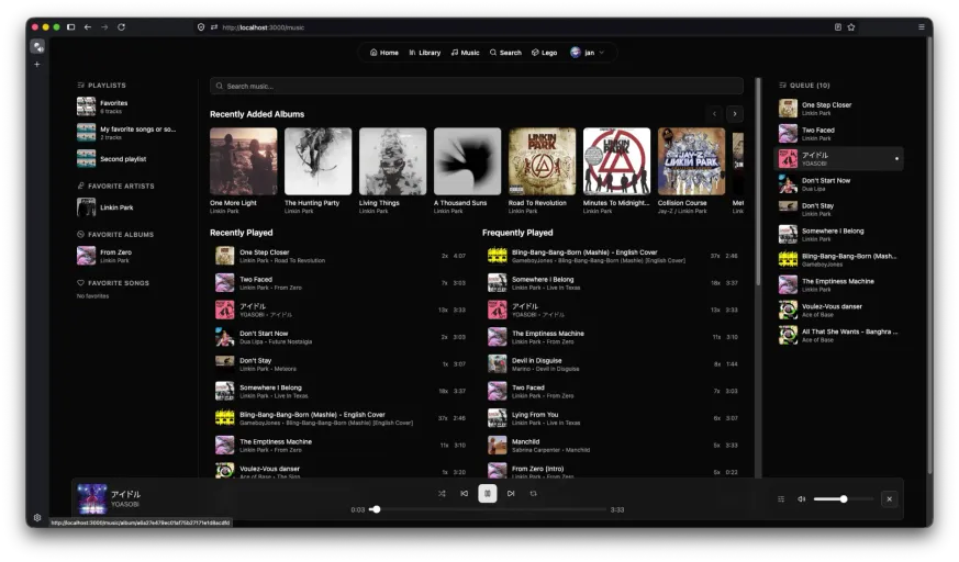 Music · Web
