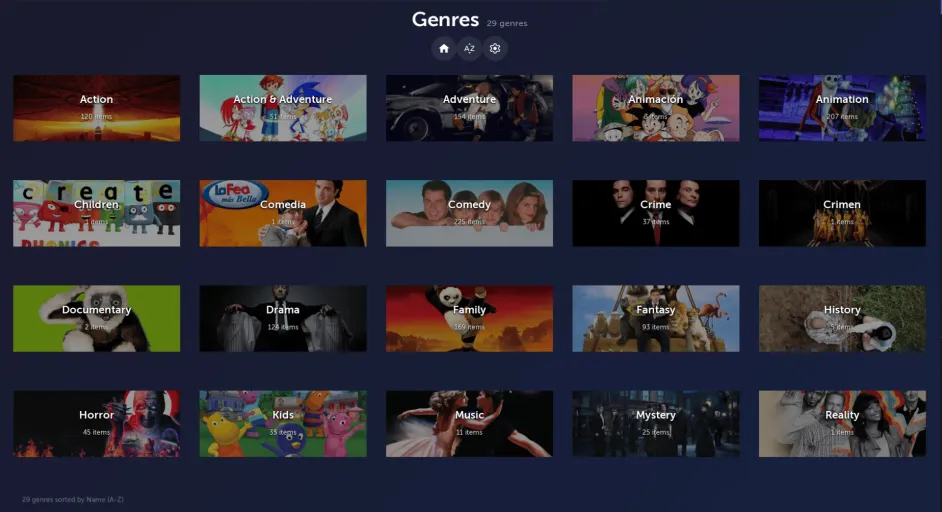TV genres