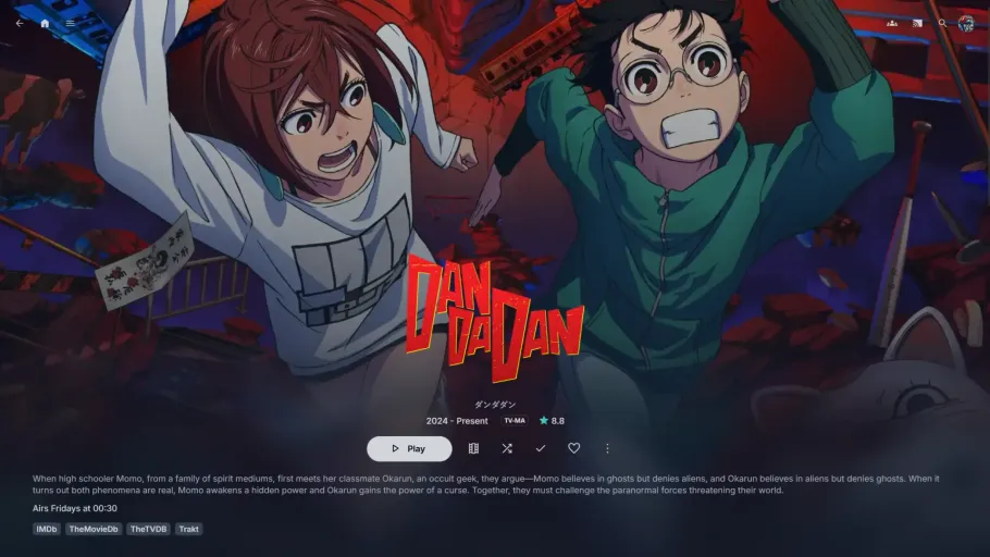 TV Show Page