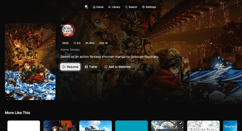 Movie · webOS
